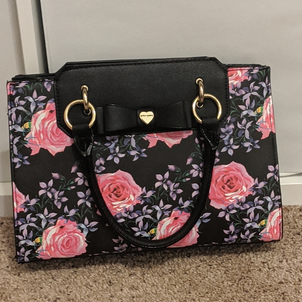 Betsey johnson floral handbag